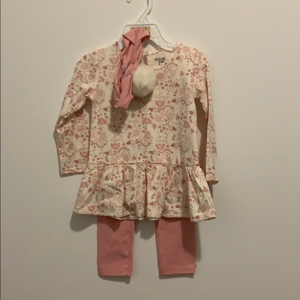 Brand new baby girl 3 pieces outfit